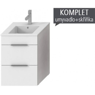 JIKA Cube H4536221763001 Skrinka s umývadlom 45cm biela
