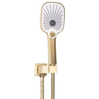 REA Moby sprchový set brúsená zlatá REA-P2403
