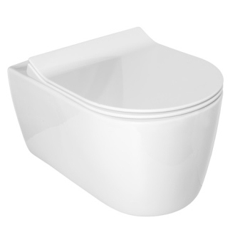 GLACERA ALFA WC sedátko slim, soft close AL030S