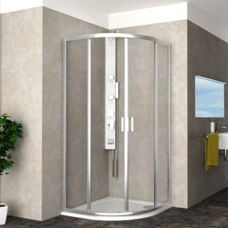 Teiko VIRGO Sprchová vanička 80x80x3, liaty mramor biela