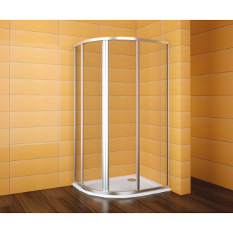 Teiko VIRGO Sprchová vanička 100x80x3, liaty mramor pravá biela