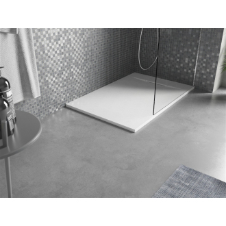 Mexen Otto obdĺžniková sprchová vanička SMC 90 x 80 cm, biela - 4N108090