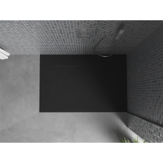 Mexen Egon obdĺžniková sprchová vanička SMC 150 x 90 cm, čierna - 4R709015