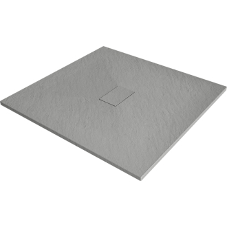 Mexen HUGO Sprchová vanička SMC, obdĺžniková, 100x100x2, 6 cm, sivá 42611010