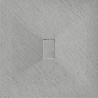 Mexen HUGO Sprchová vanička SMC, obdĺžniková, 100x100x2, 6 cm, sivá 42611010