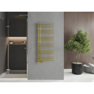 Mexen Neptún kúpeľňový radiátor 1200 x 500 mm, 360 W, zlatý - W101-1200-500-00-50