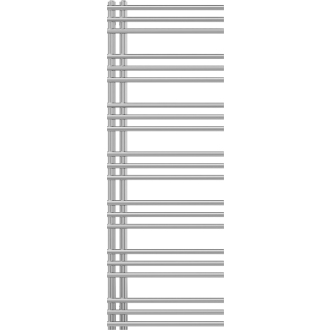 Mexen Neptún kúpeľňový radiátor 1400 x 500 mm, 420 W, chróm - W101-1400-500-00-01