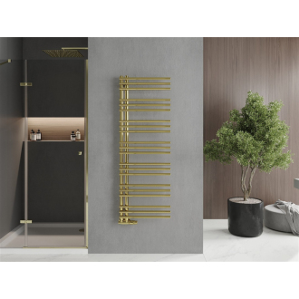 Mexen Neptún kúpeľňový radiátor 1400 x 500 mm, 420 W, zlatý - W101-1400-500-00-50