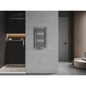Mexen Ares kúpeľňový radiátor 700 x 400 mm, 189 W, chróm - W102-0700-400-00-01