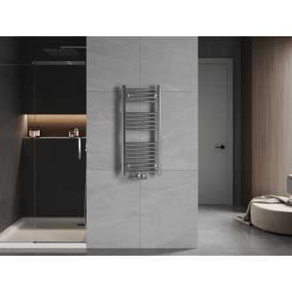 Mexen Ares kúpeľňový radiátor 900 x 400 mm, 246 W, chróm - W102-0900-400-00-01