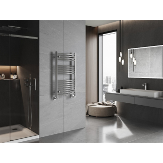 Mexen Ares kúpeľňový radiátor 900 x 500 mm, 372 W, chróm - W102-0900-500-00-01