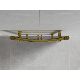 Mexen Ares kúpeľňový radiátor 900 x 500 mm, 372 W, zlatý - W102-0900-500-00-50