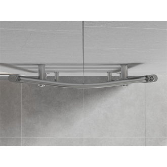 Mexen Ares kúpeľňový radiátor 900 x 600 mm, 342 W, chróm - W102-0900-600-00-01
