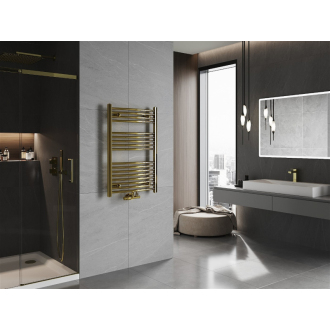 Mexen Ares kúpeľňový radiátor 900 x 600 mm, 342 W, zlatý - W102-0900-600-00-50