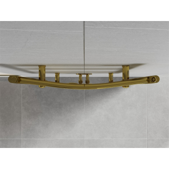 Mexen Ares kúpeľňový radiátor 900 x 600 mm, 342 W, zlatý - W102-0900-600-00-50