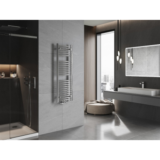 Mexen Ares kúpeľňový radiátor 1200 x 400 mm, 349 W, chróm - W102-1200-400-00-01