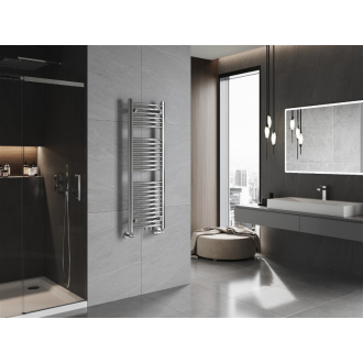 Mexen Ares kúpeľňový radiátor 1200 x 400 mm, 349 W, chróm - W102-1200-400-00-01