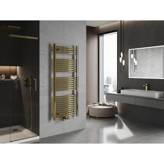 Mexen Ares kúpeľňový radiátor 1500 x 600 mm, 579 W, zlatý - W102-1500-600-00-50