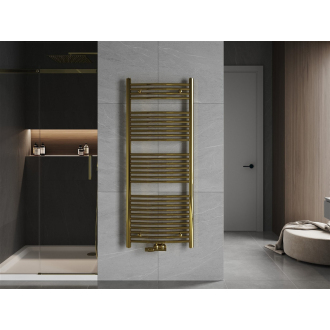 Mexen Ares kúpeľňový radiátor 1500 x 600 mm, 579 W, zlatý - W102-1500-600-00-50