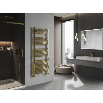 Mexen Ares kúpeľňový radiátor 1500 x 600 mm, 579 W, zlatý - W102-1500-600-00-50