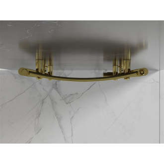 Mexen Helios kúpeľňový radiátor 1800 x 500 mm, 671 W, zlatý - W103-1800-500-00-50