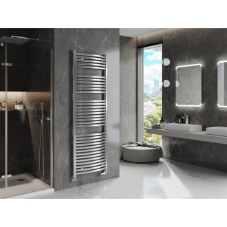 Mexen Helios kúpeľňový radiátor 1800 x 600 mm, 786 W, chróm - W103-1800-600-00-01