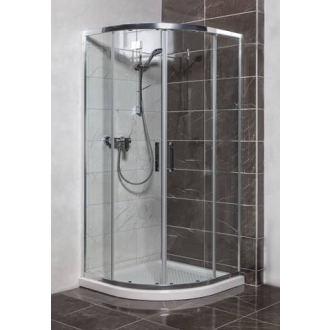 ANIMA TEX 1000/1900 sprchovací kút štvrťkruh, sklo transparent, chróm SIKOTEXS100CRT