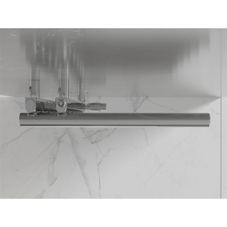 Mexen Jukon kúpeľňový radiátor 988 x 500 mm, 364 W, chróm - W116-0988-500-00-01