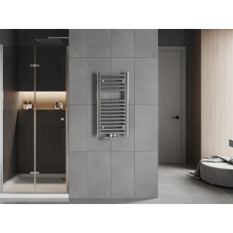 Mexen Hades kúpeľňový radiátor 800 x 400 mm, 249 W, chróm - W104-0800-400-00-01