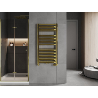 Mexen Hades kúpeľňový radiátor 1200 x 600 mm, 520 W, zlatý - W104-1200-600-00-50