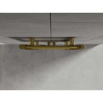 Mexen Hades kúpeľňový radiátor 1500 x 400 mm, 453 W, zlatý - W104-1500-400-00-50