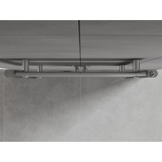 Mexen Hades kúpeľňový radiátor 1800 x 600 mm, 780 W, chróm - W104-1800-600-00-01