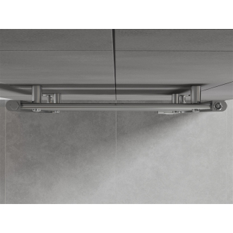 Mexen Hades kúpeľňový radiátor 1800 x 600 mm, 780 W, chróm - W104-1800-600-00-01