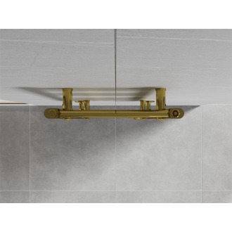 Mexen Mars kúpeľňový radiátor 900 x 400 mm, 244 W, zlatý - W110-0900-400-00-50