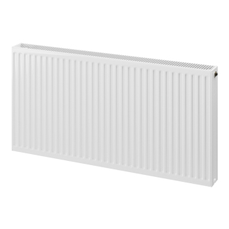 Oceľový doskový radiátor Mexen CV22 300 x 800 mm, spodné pripojenie, 746 W, biely - W622-030-080-00
