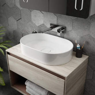 Ideal Standard STRADA II T360401 umývadlo na dosku 60x40 cm s prepadom, ovál