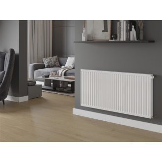 Mexen C21 doskový radiátor 500 x 1300 mm, bočné pripojenie, 1440 W, biely - W421-050-130-00