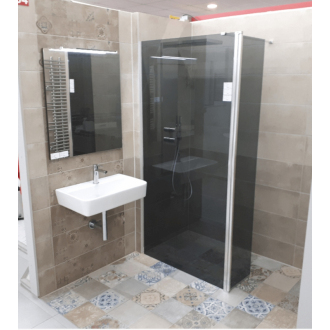 ANIMA WALK-IN 97x200 Easy Clean, dymové sklo SIKOWI100KS