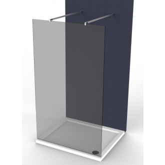 ANIMA WALK-IN 107x200 Easy Clean, dymové sklo SIKOWI110KS