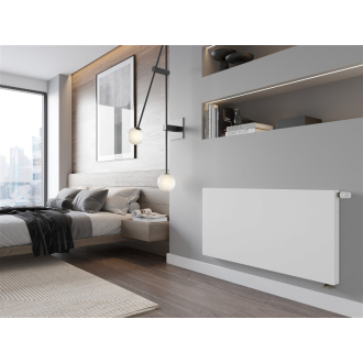 Oceľové vykurovacie teleso Mexen Flat CVF11 600x600, spod. príp., 470 W, biela W611F-060-060-00