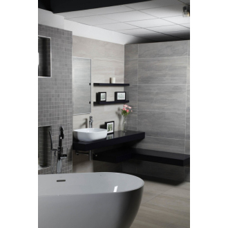 GLACERA SLIM umývadlo tenké 50x40x13 SLM5040