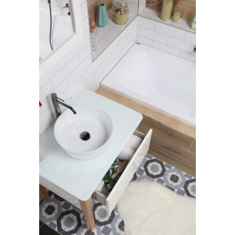 GLACERA SLIM umývadlo tenké 40x40x13, 5 SLM4040