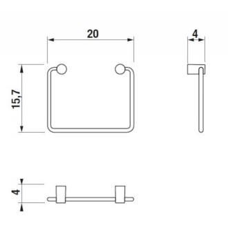 JIKA Basic H3813A40044001 Kruh