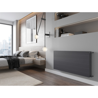 Mexen Line CL22 radiátor 400x1800, bočné pripojenie, 2049 W, antracit W422L-040-180-66