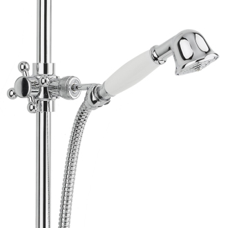 Paffoni IRIS ZSAL010 posuvný sprchový set, Chróm