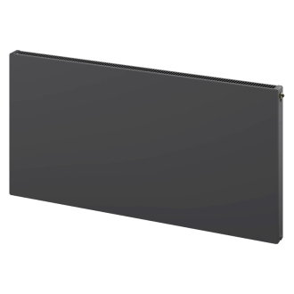 Oceľový radiátor Mexen Flat CVF11 300x400, spod. príp., 182 W, antracit W611F-030-040-66