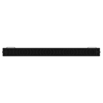 Mexen Flat CF22 radiátor 600x900, bočné pripojenie, 1424 W, čierny W422F-060-090-70