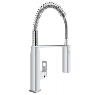 GROHE EUROCUBE 31395000 drezová batéria s vyťahovacou sprškou