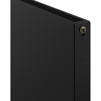 Oceľový radiátor Mexen Flat CVF21 500x2000, spod. príp., 2016 W, čierne W621F-050-200-70