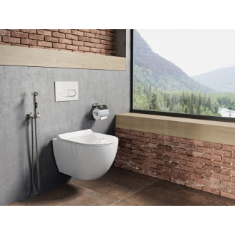 Ravak WC sedátko Uni Chrome Slim white X01550